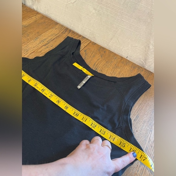 LOLË Black Sleeveless waist Ruched Dress size M - Picture 5 of 10